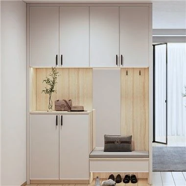 کابینت ورودی چوب بدلی