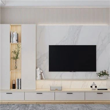 کابینت تلویزیون چوب بدلی